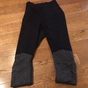 Lululemon leg warmer workout pants
